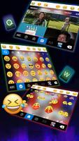 Christmas Horror Clown Keyboard Theme screenshot 3
