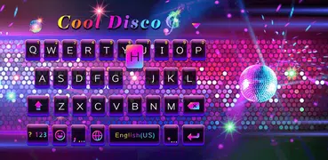 Cool Disco Keyboard Background
