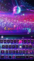 Fond de clavier Cool Disco Affiche