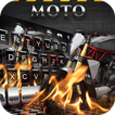 Cool Moto Emoji Keyboard Theme