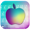 тема для клавиатуры Colorful Apple