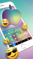 тема для клавиатуры Colorful Apple скриншот 1