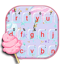 Colorful Cotton Candy Keyboard Theme APK