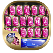 Colorful Gemstone Keyboard Theme icon
