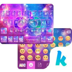 Cosmic Star Emoji KikaKeyboard