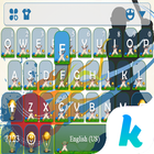 Cricket Championship Keyboard Theme simgesi