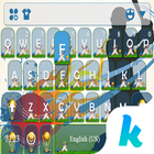 Cricket Championship Keyboard Theme آئیکن