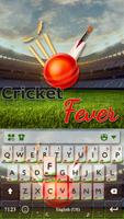 Cricket Fever Keyboard Theme постер
