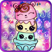 Tema Keyboard Cute Colorful Ca