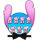 Cute Little Monster Keyboard Theme APK