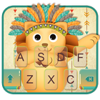 Thème de clavier Cuteness Lion Chief icône