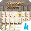 Dazzling Golden Kika Keyboard APK