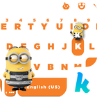 ikon Tema Keyboard Despicable Me 3