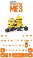 Tema Keyboard Despicable Me 3 poster