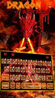 Keyboard - Dragon Attack Swag Free Emoji Theme-poster