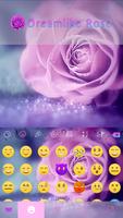 Dreamlike Rose Keyboard Theme Ekran Görüntüsü 1