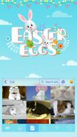 Easter Eggs EmojiKikaKeyboard capture d'écran 2