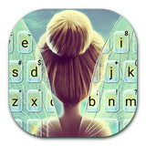 ثيم لوحة المفاتيح Fairy Girl Wing أيقونة