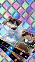 Chủ Đề Bàn Phím Fashionable Holographic ảnh chụp màn hình 3