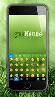 Green Nature Panda Keyboard Theme ảnh chụp màn hình 2