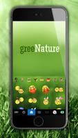 Green Nature Panda Keyboard Theme captura de pantalla 3