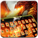 Fire Dragon Emoji Keyboard aplikacja