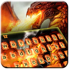 Fire Dragon Emoji Keyboard ícone