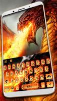 Fire Dragon Emoji Keyboard imagem de tela 2
