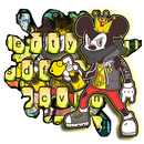 Gangster Minny Graffiti Keyboard Theme APK