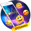 Galaxy Emoji Keyboard Theme