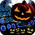 Cool Ghost Midnight Keyboard Theme ไอคอน