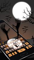 Ghastly Halloween Keyboard Theme imagem de tela 1