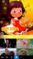 Girl Wish Cute Keyboard Theme capture d'écran 3