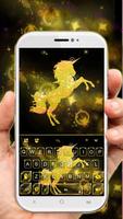 Gold Luxury Unicorn 海报