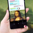 Gorgeous Monalisa Keyboard Theme আইকন