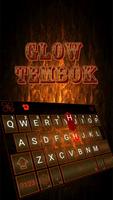 Glow Wall Kika Keyboard Plakat