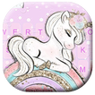 Glitter Fantasy Unicorn Keyboa