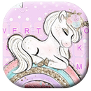 Glitter Fantasy Unicorn Klavye APK