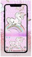 Glitter Fantasy Unicorn poster