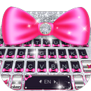 Glitter Bowknot Emoji Keyboard APK