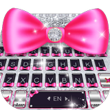 ثيم لوحة المفاتيح Glitterbowknot أيقونة