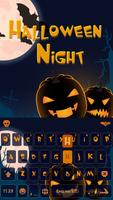 Halloween Night Keyboard Theme पोस्टर