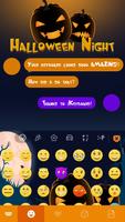 Halloween Night Keyboard Theme स्क्रीनशॉट 2