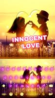 Innocent Love Emoji Keyboard poster