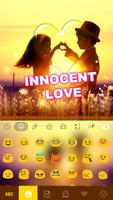 Innocent Love Emoji Keyboard 截圖 2