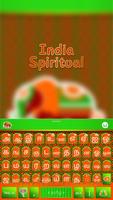 India Spiritual Keyboard Theme syot layar 3