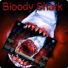 Bloody Shark Keyboard Theme آئیکن