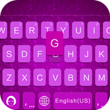 Lavender Emoji Keyboard Theme