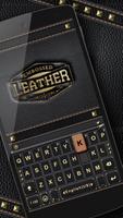 Leather Kika Keyboard Theme 포스터