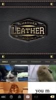 Leather Kika Keyboard Theme 스크린샷 3
